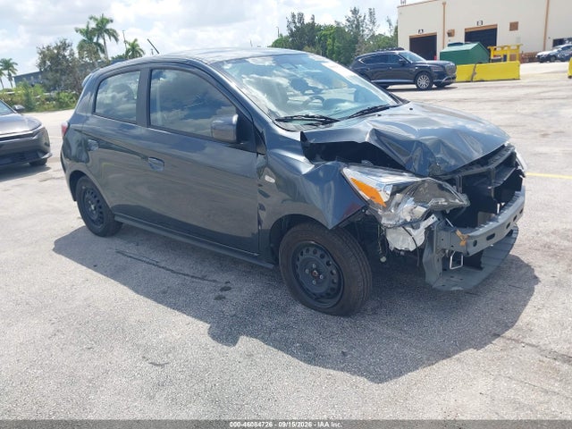 2024 Mitsubishi Mirage Es/le მანქანა იყიდება აუქციონზე, vin: ML32AUHJXRH036497, აუქციონის ნომერი: 46084726