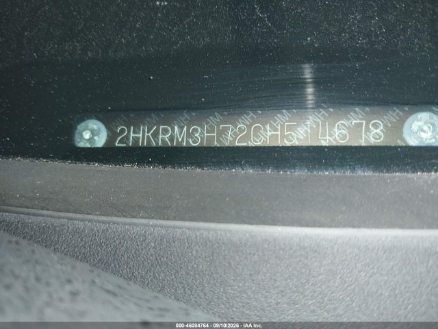Продажа на аукционе авто 2012 Honda Cr-v Ex-l, vin: 2HKRM3H72CH514678, номер лота: 46084764