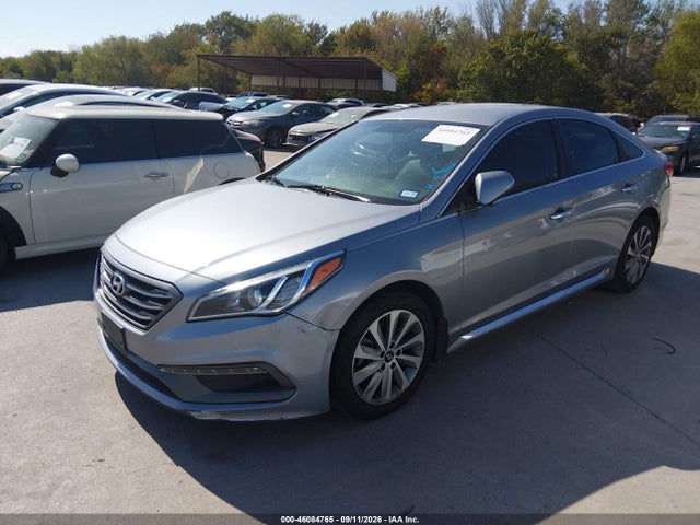 2015 Hyundai Sonata Sport მანქანა იყიდება აუქციონზე, vin: 5NPE34AF1FH140125, აუქციონის ნომერი: 46084765