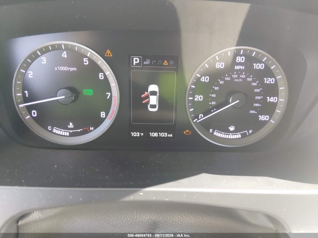 2015 Hyundai Sonata Sport მანქანა იყიდება აუქციონზე, vin: 5NPE34AF1FH140125, აუქციონის ნომერი: 46084765