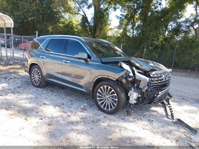 2023 Hyundai Palisade Calligraphy მანქანა იყიდება აუქციონზე, vin: KM8R74GE0PU631602, აუქციონის ნომერი: 46084771