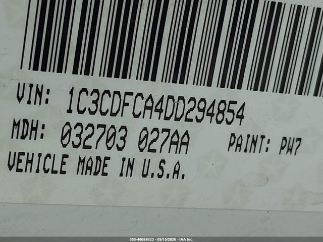 Продаж на аукціоні авто 2013 Dodge Dart Limited, vin: 1C3CDFCA4DD294854, номер лоту: 46084823