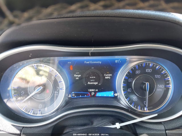 2019 Chrysler 300 Touring მანქანა იყიდება აუქციონზე, vin: 2C3CCAAG7KH610079, აუქციონის ნომერი: 46084842