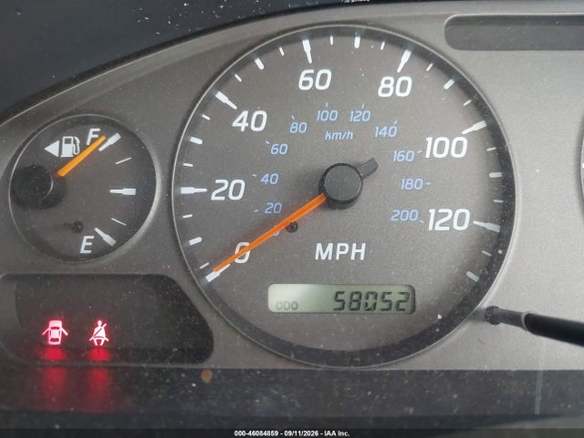46084859 :رقم المزاد ، 3N1CB51D81L488725 vin ، 2001 Nissan Sentra Gxe مزاد بيع