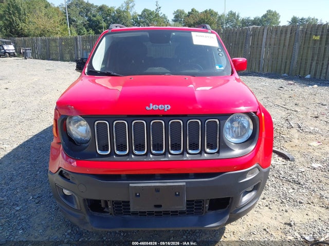 2016 Jeep Renegade Latitude მანქანა იყიდება აუქციონზე, vin: ZACCJBBT5GPD93334, აუქციონის ნომერი: 46084926