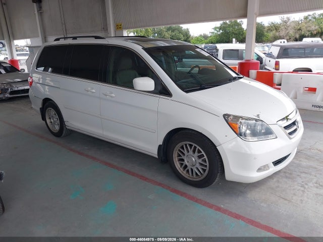2006 Honda Odyssey Touring მანქანა იყიდება აუქციონზე, vin: 5FNRL38876B062709, აუქციონის ნომერი: 46084975