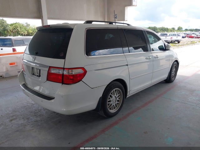 2006 Honda Odyssey Touring მანქანა იყიდება აუქციონზე, vin: 5FNRL38876B062709, აუქციონის ნომერი: 46084975