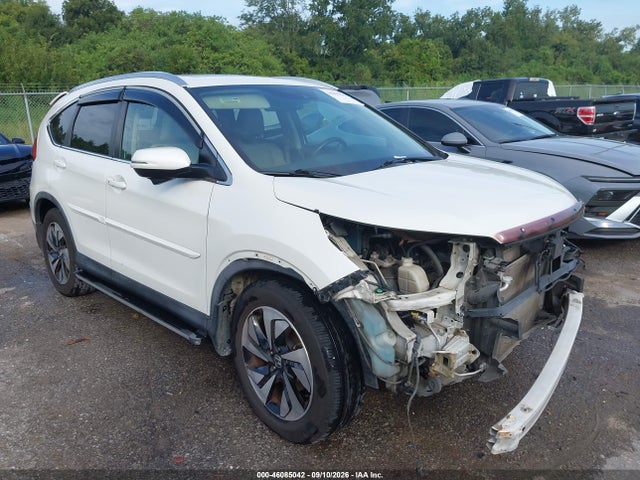 46085042 :رقم المزاد ، 5J6RM3H98FL012060 vin ، 2015 Honda Cr-v Touring مزاد بيع