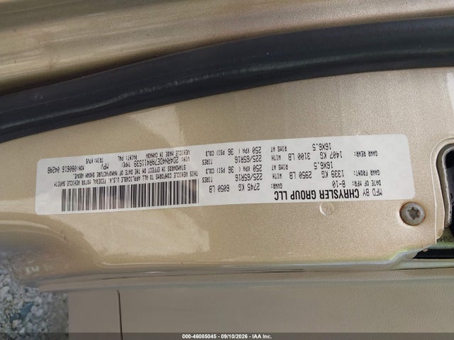 Aukcja sprzedaży 2010 Dodge Grand Caravan Se, vin: 2D4RN4DE7AR411539, numer aukcji: 46085045