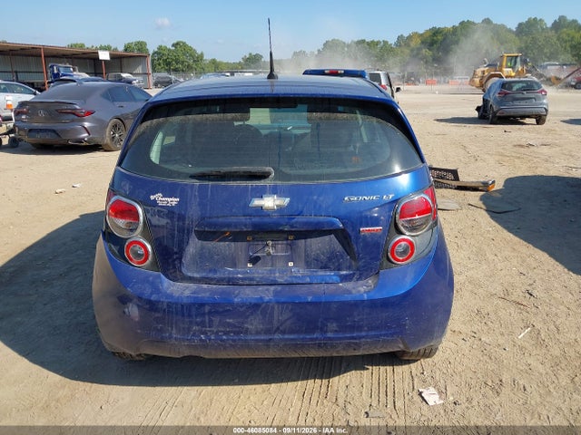 Продажа на аукционе авто 2013 Chevrolet Sonic Lt Auto, vin: 1G1JC6SB0D4110972, номер лота: 46085084