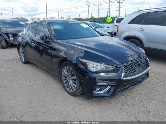 Auction sale of the 2018 Infiniti Q50 3.0t Luxe, vin: JN1EV7AR8JM436914, lot number: 46085118