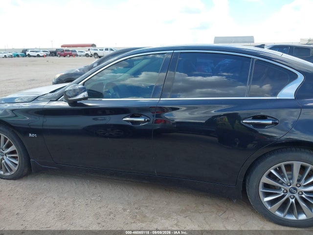 Продаж на аукціоні авто 2018 Infiniti Q50 3.0t Luxe, vin: JN1EV7AR8JM436914, номер лоту: 46085118
