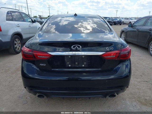 Продаж на аукціоні авто 2018 Infiniti Q50 3.0t Luxe, vin: JN1EV7AR8JM436914, номер лоту: 46085118