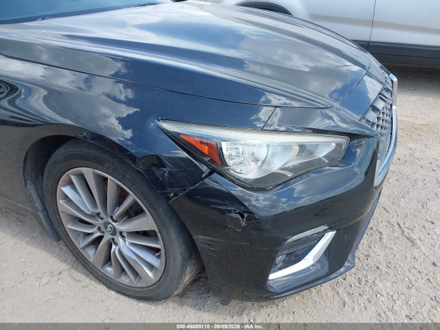 Продаж на аукціоні авто 2018 Infiniti Q50 3.0t Luxe, vin: JN1EV7AR8JM436914, номер лоту: 46085118