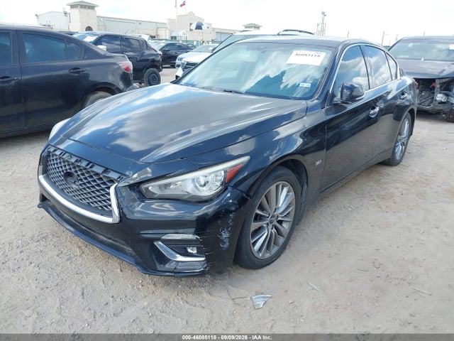 Продаж на аукціоні авто 2018 Infiniti Q50 3.0t Luxe, vin: JN1EV7AR8JM436914, номер лоту: 46085118