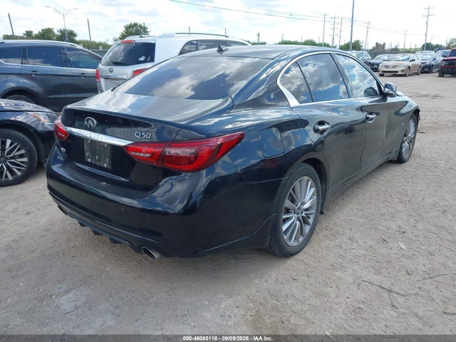 Продаж на аукціоні авто 2018 Infiniti Q50 3.0t Luxe, vin: JN1EV7AR8JM436914, номер лоту: 46085118