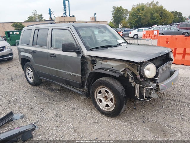 2014 Jeep Patriot Sport მანქანა იყიდება აუქციონზე, vin: 1C4NJPBA4ED509591, აუქციონის ნომერი: 46085154