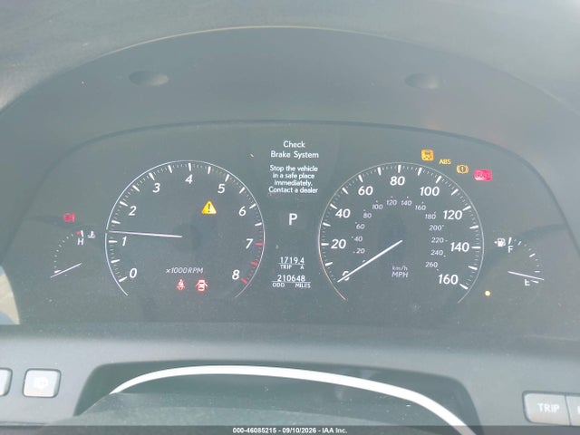 2007 Lexus Ls 460 L მანქანა იყიდება აუქციონზე, vin: JTHGL46FX75003699, აუქციონის ნომერი: 46085215