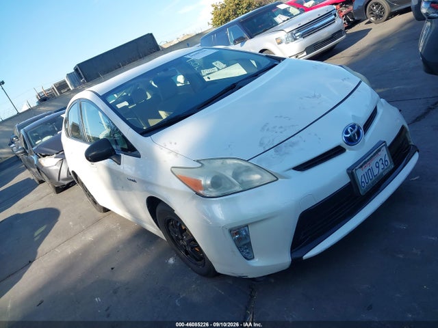 2012 Toyota Prius Three მანქანა იყიდება აუქციონზე, vin: JTDKN3DUXC1495492, აუქციონის ნომერი: 46085226