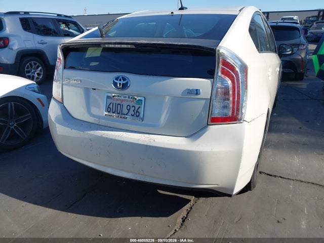 2012 Toyota Prius Three მანქანა იყიდება აუქციონზე, vin: JTDKN3DUXC1495492, აუქციონის ნომერი: 46085226