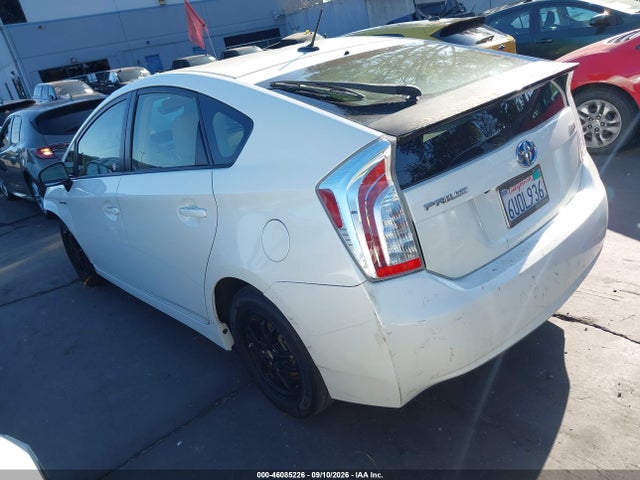 2012 Toyota Prius Three მანქანა იყიდება აუქციონზე, vin: JTDKN3DUXC1495492, აუქციონის ნომერი: 46085226
