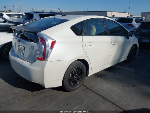 2012 Toyota Prius Three მანქანა იყიდება აუქციონზე, vin: JTDKN3DUXC1495492, აუქციონის ნომერი: 46085226