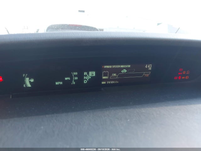2012 Toyota Prius Three მანქანა იყიდება აუქციონზე, vin: JTDKN3DUXC1495492, აუქციონის ნომერი: 46085226