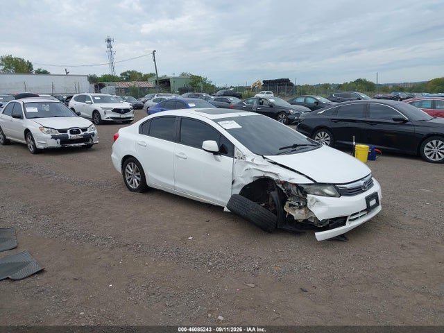 2012 Honda Civic Ex მანქანა იყიდება აუქციონზე, vin: 2HGFB2F86CH315867, აუქციონის ნომერი: 46085243