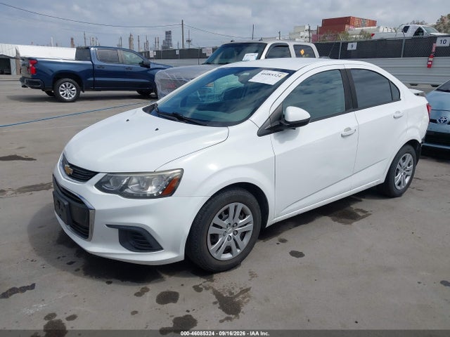 46085324 :رقم المزاد ، 1G1JB5SG4H4114991 vin ، 2017 Chevrolet Sonic Ls Auto مزاد بيع