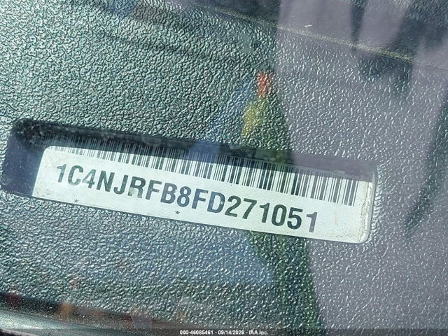 46085461 :رقم المزاد ، 1C4NJRFB8FD271051 vin ، 2015 Jeep Patriot High Altitude Edition مزاد بيع