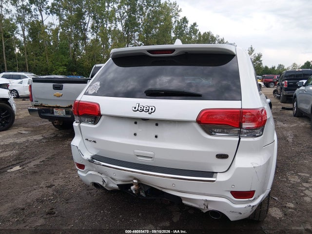 2017 Jeep Grand Cherokee Overland 4x4 მანქანა იყიდება აუქციონზე, vin: 1C4RJFCG3HC790436, აუქციონის ნომერი: 46085470