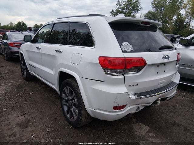 2017 Jeep Grand Cherokee Overland 4x4 მანქანა იყიდება აუქციონზე, vin: 1C4RJFCG3HC790436, აუქციონის ნომერი: 46085470