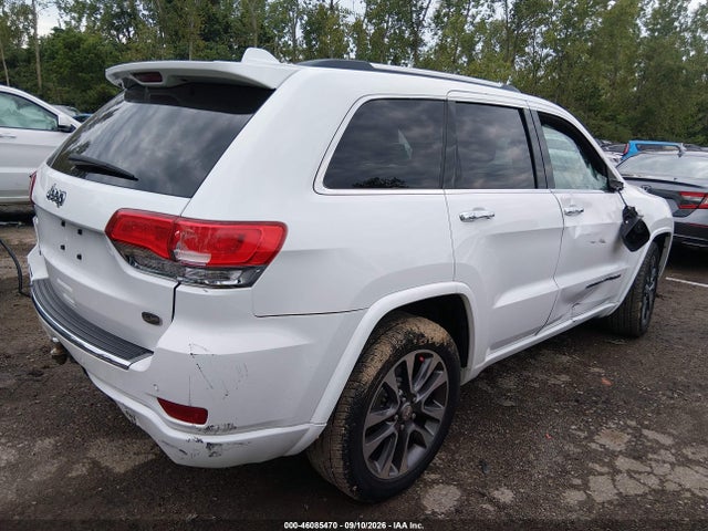 2017 Jeep Grand Cherokee Overland 4x4 მანქანა იყიდება აუქციონზე, vin: 1C4RJFCG3HC790436, აუქციონის ნომერი: 46085470