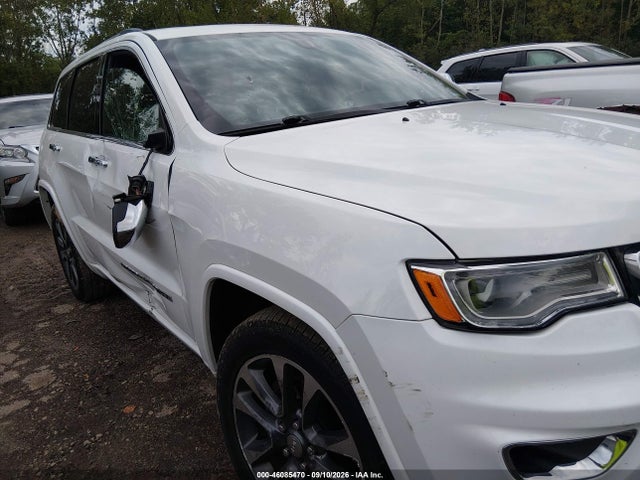 2017 Jeep Grand Cherokee Overland 4x4 მანქანა იყიდება აუქციონზე, vin: 1C4RJFCG3HC790436, აუქციონის ნომერი: 46085470