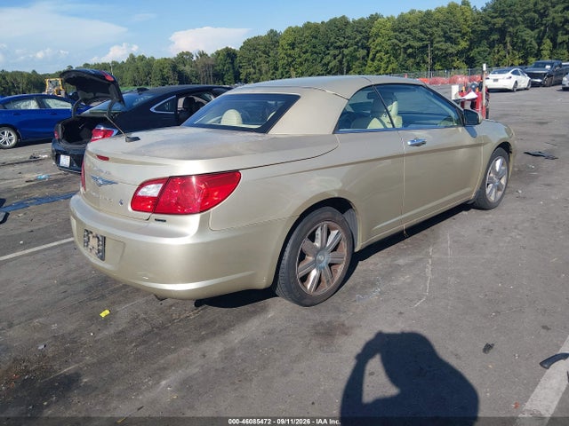 Продажа на аукционе авто 2010 Chrysler Sebring Limited, vin: 1C3BC6EV7AN153121, номер лота: 46085472