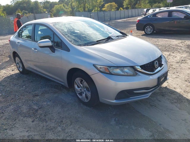2015 Honda Civic Lx მანქანა იყიდება აუქციონზე, vin: 19XFB2F50FE242919, აუქციონის ნომერი: 46085542