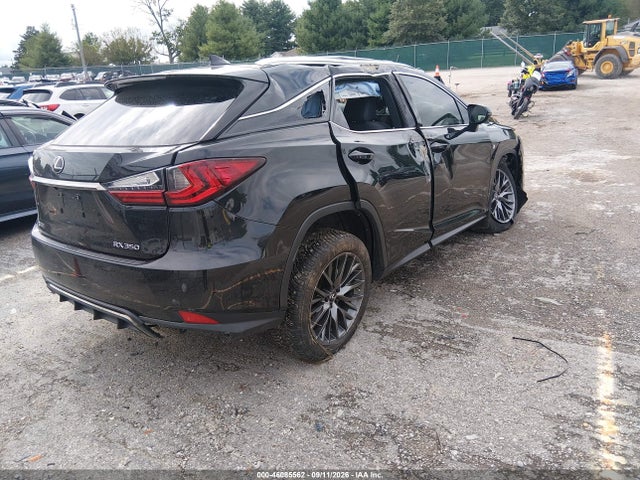 Продаж на аукціоні авто 2022 Lexus Rx 350 F Sport Appearance, vin: 2T2SZMDA6NC363646, номер лоту: 46085562