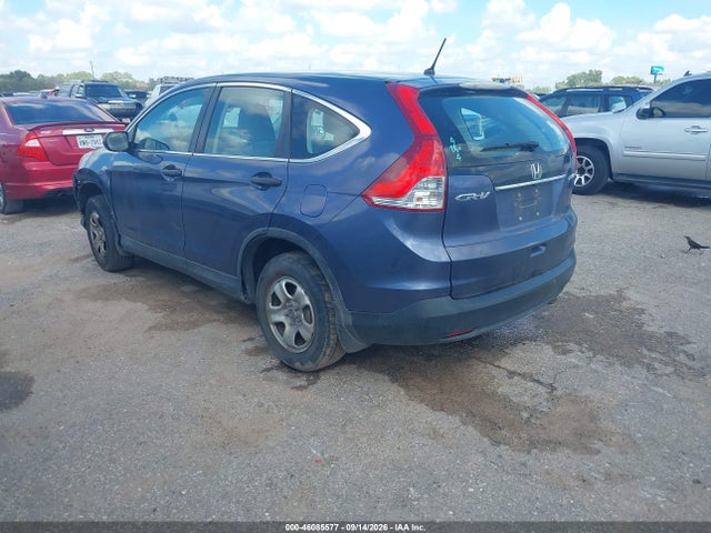 2013 Honda Cr-v Lx მანქანა იყიდება აუქციონზე, vin: 2HKRM4H3XDH601393, აუქციონის ნომერი: 46085577