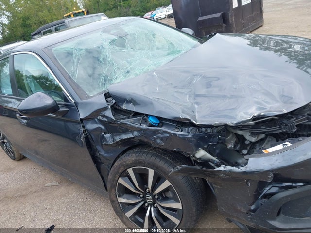 46085590 :رقم المزاد ، 2HGFE1F77NH329482 vin ، 2022 Honda Civic Ex مزاد بيع