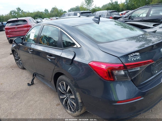 46085590 :رقم المزاد ، 2HGFE1F77NH329482 vin ، 2022 Honda Civic Ex مزاد بيع
