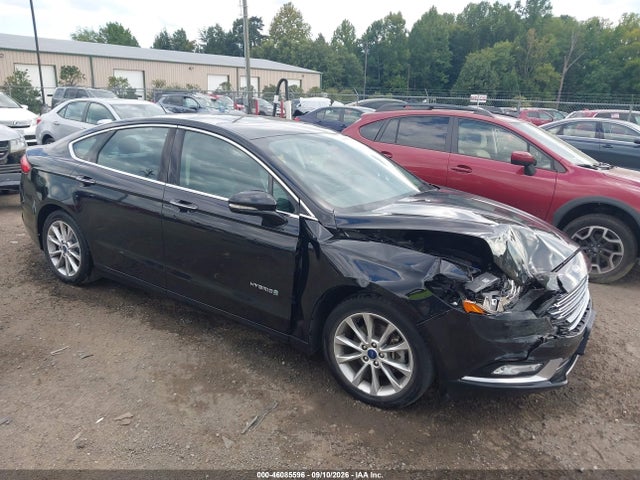 Auction sale of the 2017 Ford Fusion Hybrid Se, vin: 3FA6P0LU1HR161804, lot number: 46085596