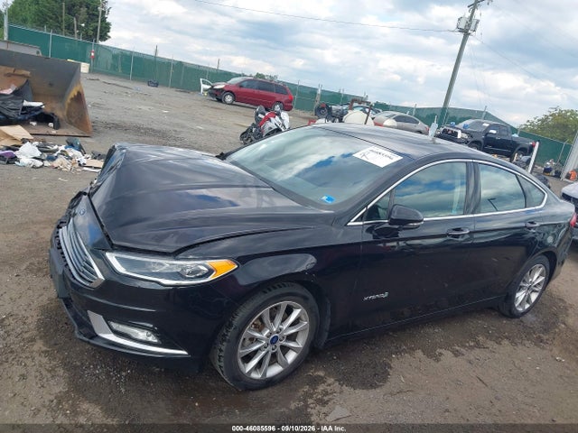 Auction sale of the 2017 Ford Fusion Hybrid Se, vin: 3FA6P0LU1HR161804, lot number: 46085596
