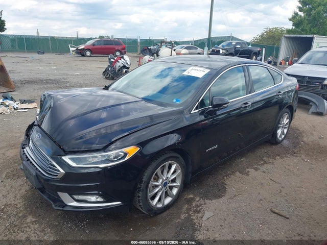 Auction sale of the 2017 Ford Fusion Hybrid Se, vin: 3FA6P0LU1HR161804, lot number: 46085596