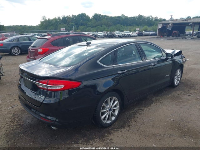 Auction sale of the 2017 Ford Fusion Hybrid Se, vin: 3FA6P0LU1HR161804, lot number: 46085596