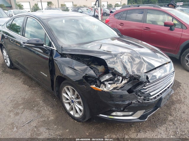 Auction sale of the 2017 Ford Fusion Hybrid Se, vin: 3FA6P0LU1HR161804, lot number: 46085596
