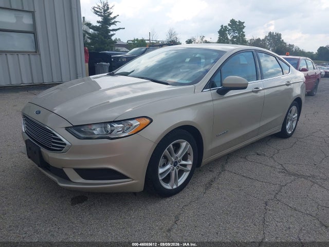 46085612 :رقم المزاد ، 3FA6P0UU4JR142362 vin ، 2018 Ford Fusion Hybrid S مزاد بيع