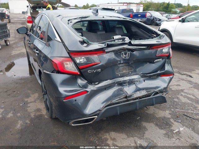 2022 Honda Civic Sport Touring მანქანა იყიდება აუქციონზე, vin: 19XFL1H83NE006522, აუქციონის ნომერი: 46085622