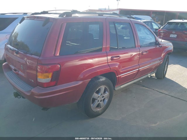 2004 Jeep Grand Cherokee Overland მანქანა იყიდება აუქციონზე, vin: 1J8GX68J54C344303, აუქციონის ნომერი: 46085735