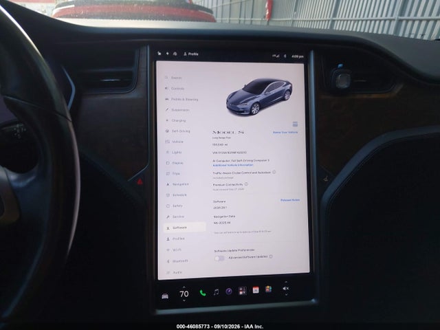 5YJSA1E21MF425515 Tesla Model S Long Range Dual Motor All-wheel Drive/long Range Plus Dual Motor All-wheel Drive