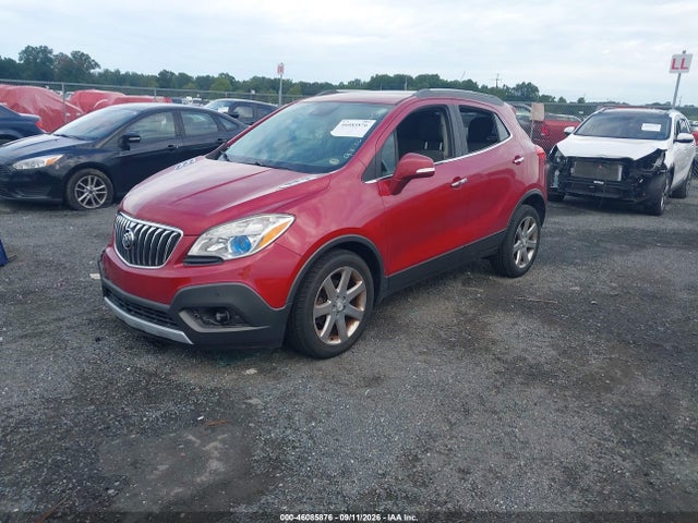 2014 Buick Encore Premium მანქანა იყიდება აუქციონზე, vin: KL4CJHSB4EB739501, აუქციონის ნომერი: 46085876